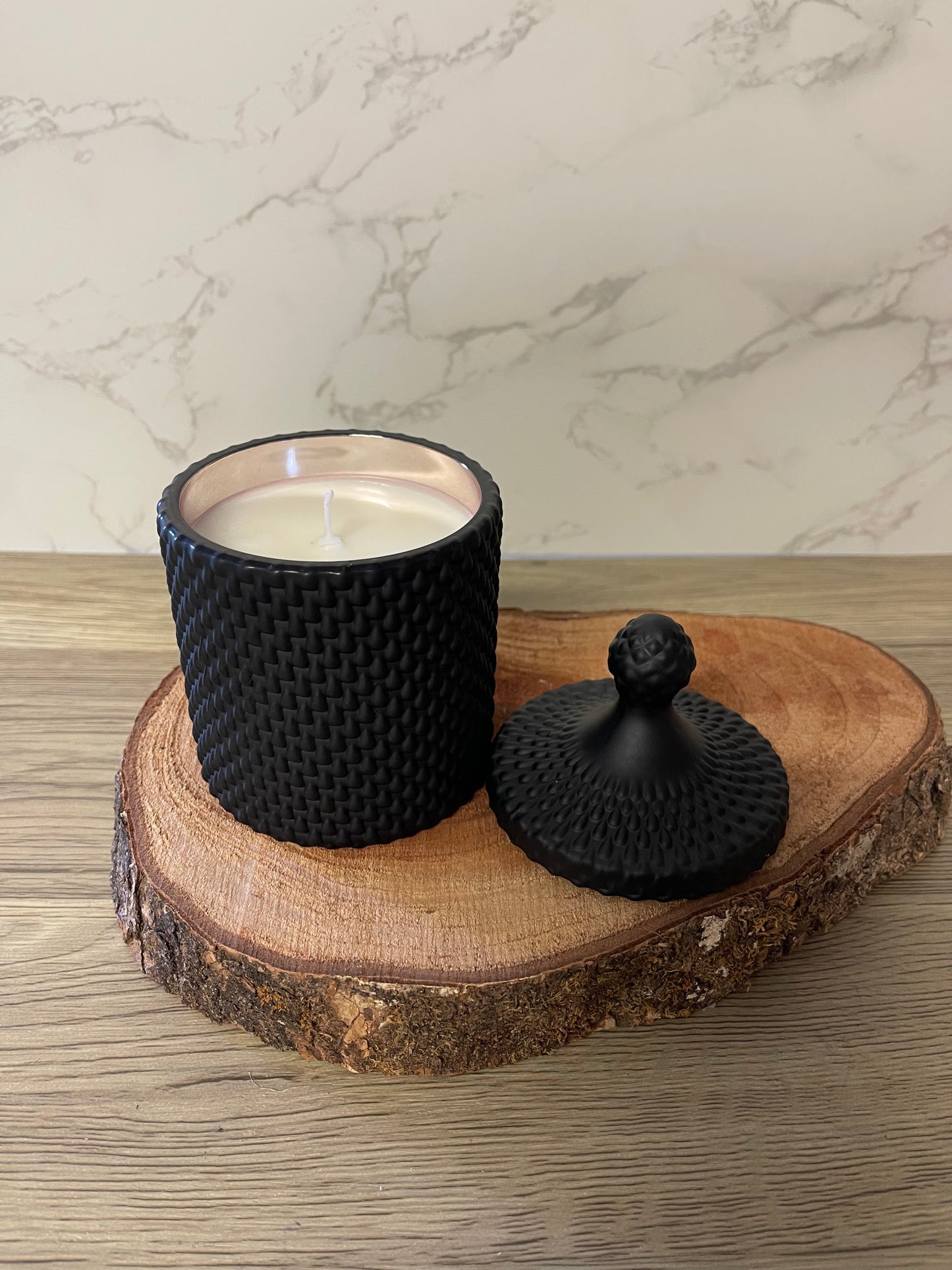 Black & Rose Gold
