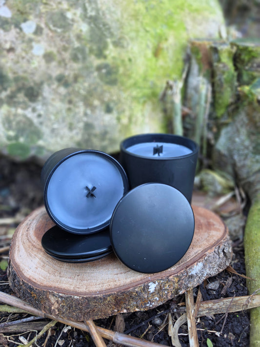 Black Vessel Candle